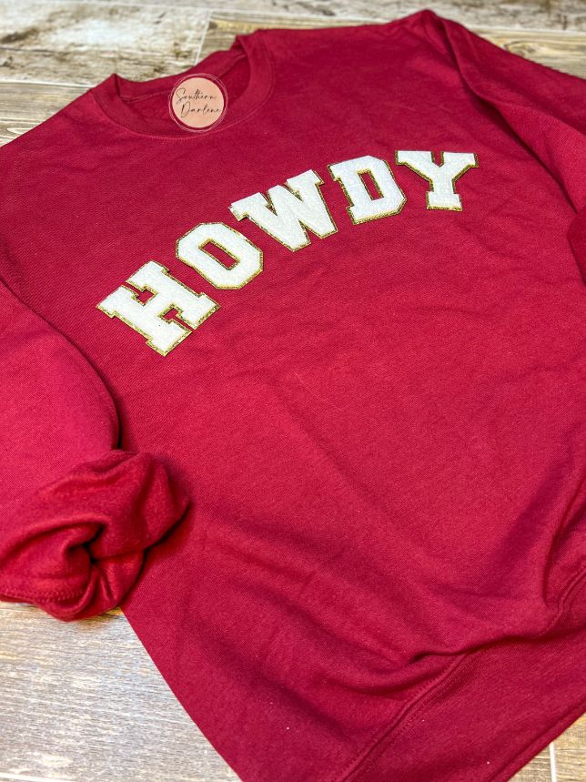 Howdy Custom Patch Sweater – Court & Layne Boutique